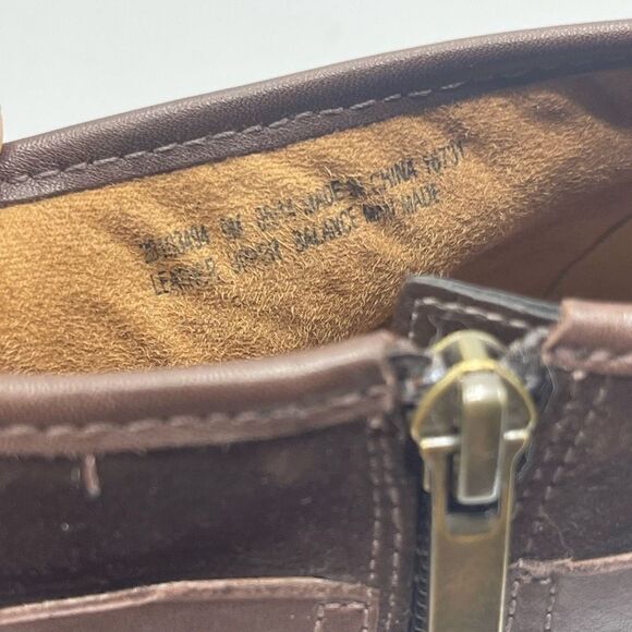 Clarks Ankle Booties Brown Ankle Belted 4 inch heel - Women’s 9M - Picture 7 of 9